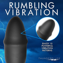 THUNDER PLUG BUTT SLIDER VIBRATING ANAL PLUG WITH REMOTE