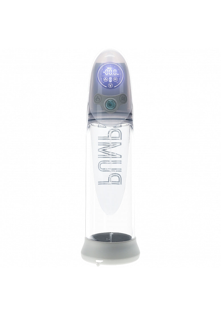 PUMPED AQUA PRO SUBMERSIBLE PENIS PUMP GRAY