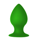 FORTO RATTLER ANAL PLUG GREEN SMALL