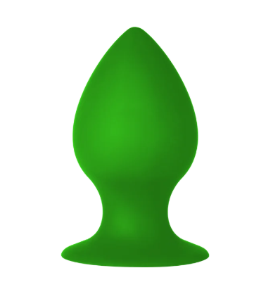 FORTO RATTLER ANAL PLUG GREEN SMALL