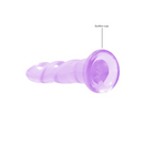 REALROCK 7" DILDO BULBS PURPLE