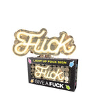 NEON F* LIGHT UP SIGN