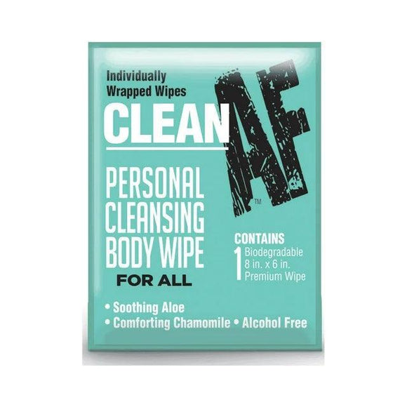 CLEAN AF PERSONAL CLEANSING WIPES 1CT