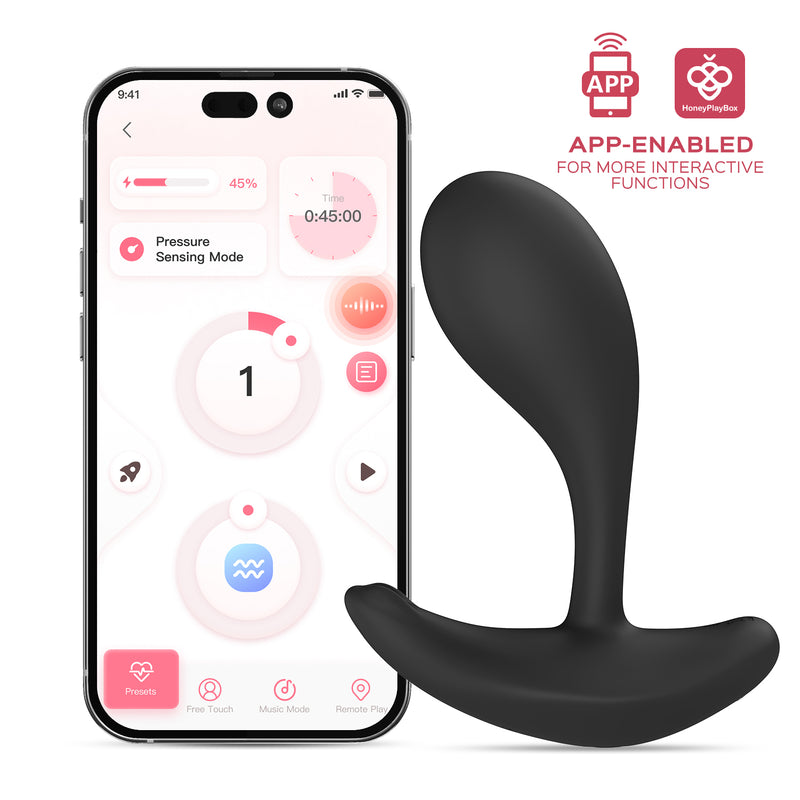 OLY 2 PRESSURE SENSING CLIT & G SPOT VIBE BLACK