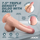 JOCK HARDCORE TRIPLE DENSITY 7.5" DILDO