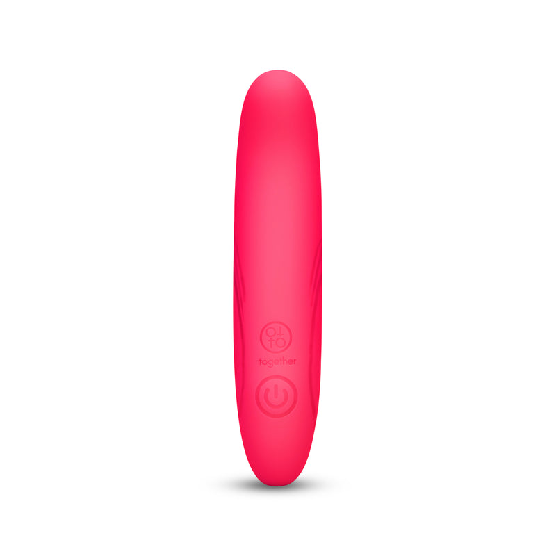 TOGETHER SILHOUETTE 5" G-SPOT VIBE PINK