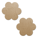 NUDE CAMEL FLOWER PASTIES