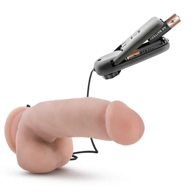 COVERBOY THE QUARTERBACK 7" VIBRATING DILDO