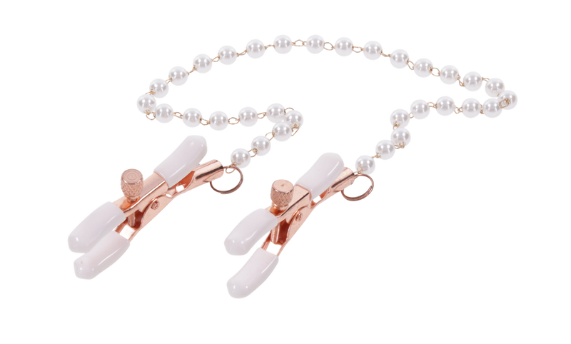 PEACHES & CREAM PEARL NIPLE CLAMPS