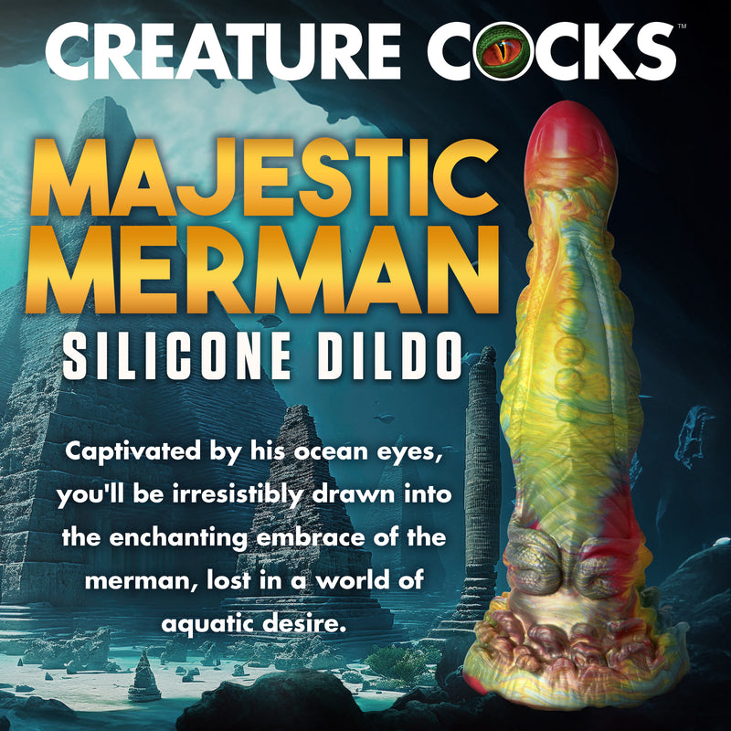 CREATURE COCKS MAJESTIC MERMAN DILDO