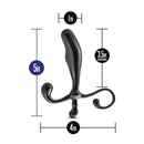 PERFORMANCE PROSTATE MASSAGER 5" BLACK
