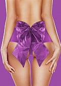 SEXY BOW VIBRATING PANTY PURPLE