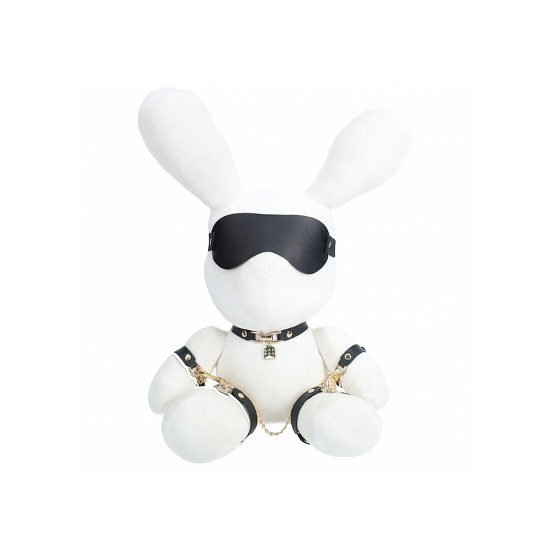 PLUSH BONDAGE BUNNY LARGE WHITE