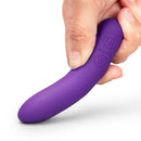 TOGETHER TIP 4" POINTY BULLET VIBE PURPLE