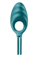 SATISFYER SWORDSMAN VIBRATING RING GREEN