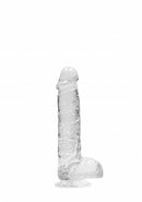 REALROCK 6" DILDO CLEAR