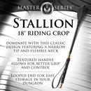 MASTER SERIES RIDING CROP 18"