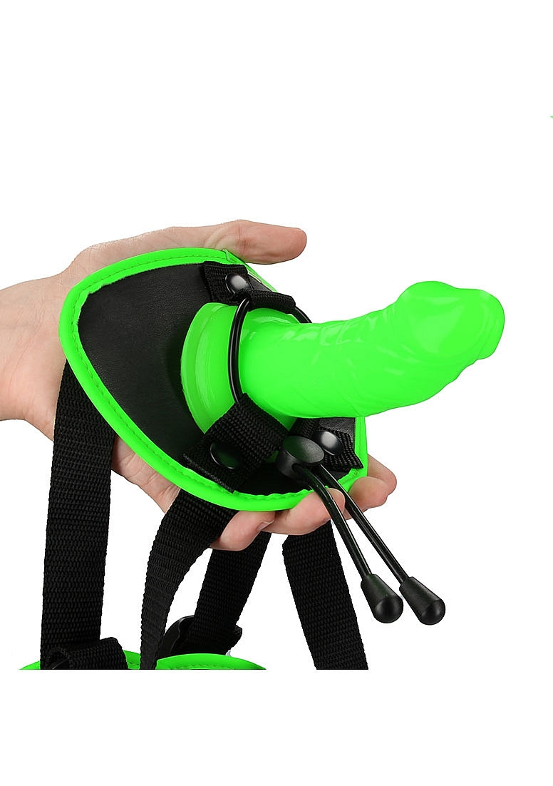 OUCH! GLOW IN THE DARK STRAP ON HARNESS