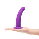 TOGETHER VIBES TILT STRAP ON HARNESS &  6.5" VIBRATING PURPLE DILDO