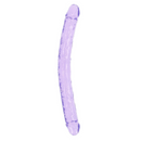 REALROCK 18" DOUBLE ENDED DILDO PURPLE