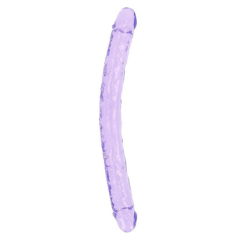 REALROCK 18" DOUBLE ENDED DILDO PURPLE