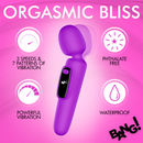 BANG! DIGITAL DISPLAY WAND PURPLE