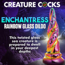 CREATURE COCKS ENCHANTRESS GLASS DILDO