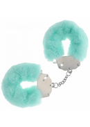 OUCH! HEAVY DUTY FLUFFY CUFFS LIGHT GREEN