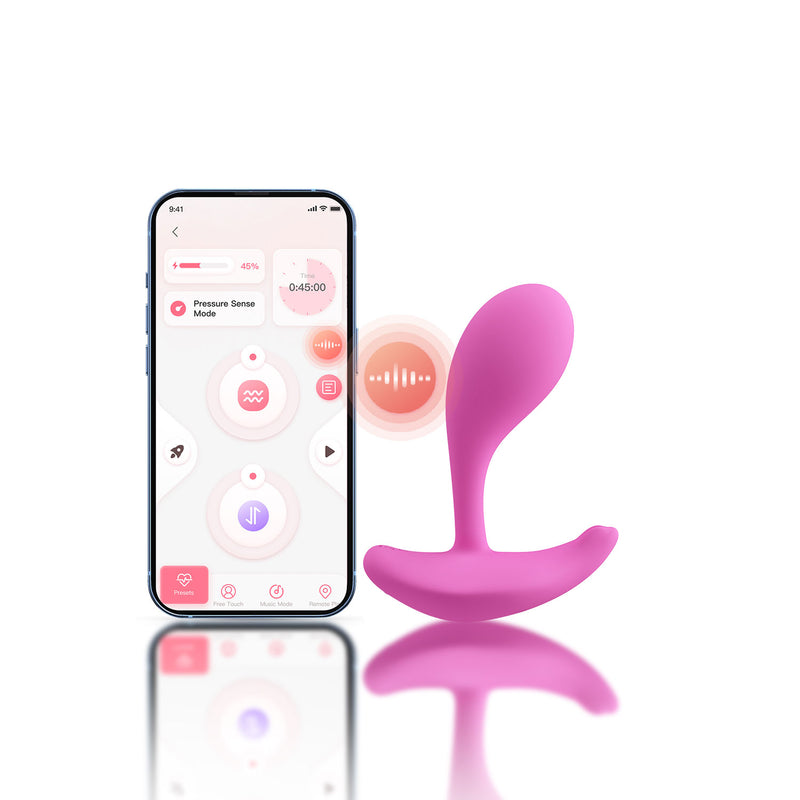 OLY 2 PRESSURE SENSING CLIT & G SPOT VIBE PURPLE