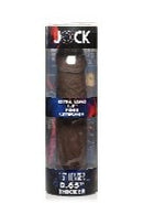 JOCK EXTRA LONG 1.5" PENIS EXTENDER SLEEVE DARK