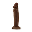DR SKIN PLUS 6" POSABLE DILDO CHOCOLATE