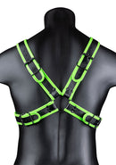 GLOW IN THE DARK CROSS HARNESS L/XL