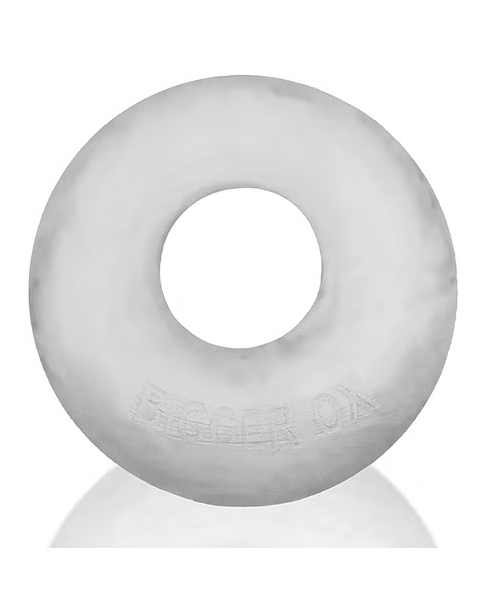 THICK SILICONE COCK RING 2.5" CLEAR