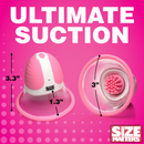 SIZE UP NIPPLE SUCKERS PINK