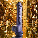 Pleasure Rider standing beside a ruler, about 9 in tall