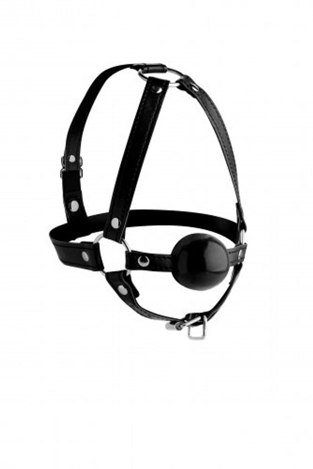 STRICT HEAD HARNESS & BALL GAG