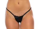 LOW BACK T THONG BLACK O/S