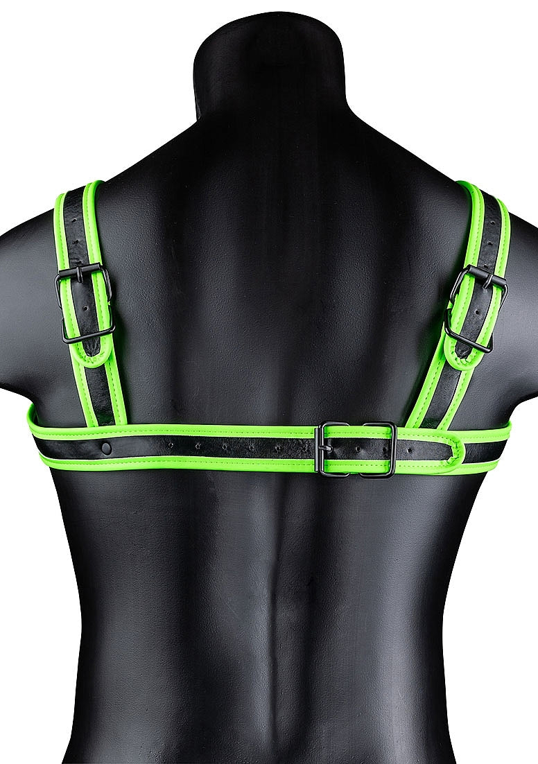 GLOW IN THE DARK BUCKLE HARNESS L/XL