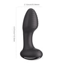 FRENZY ROTATING BUTT PLUG BLACK