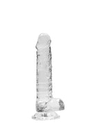 REALROCK 7" DILDO CLEAR