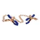 SEX & MISCHIEF COUGAR CHAINED NIPPLE CLAMPS