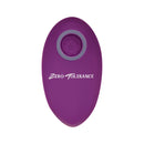 ZERO TOLERANCE TUNNEL TEASER VIBRATING PLUG PURPLE
