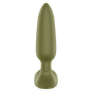 FORTO POINTED VIBRATING ANAL PLUG GREEN