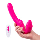 TOGETHER VIBES STRAPLESS STRAPON PINK WITH REMOTE