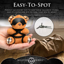 MASTER SERIES ROPE TEDDY KEYCHAIN