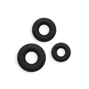 RENEGADE 3 PIECE FIREMAN RINGS BLACK