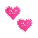 NEVA NUDE PINK DOLL HEART PASTIES