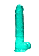 REALROCK 9" DILDO TURQUOISE