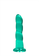REALROCK 7" DILDO BULBS TURQUOISE