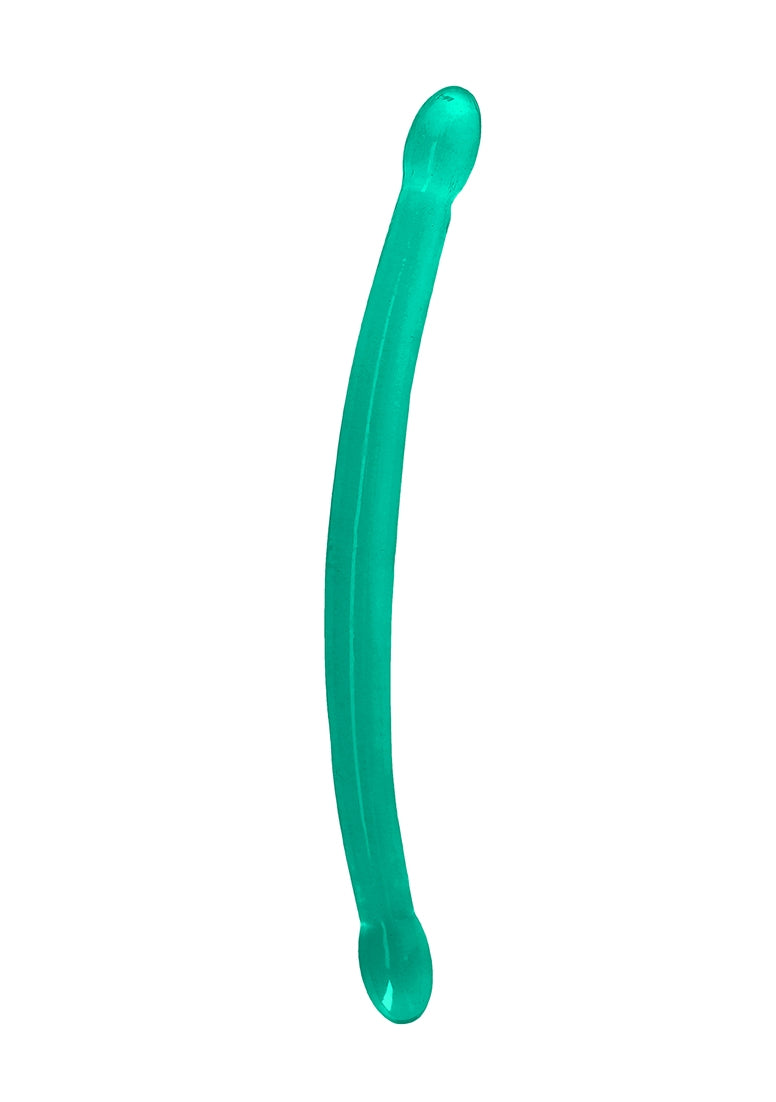 REALROCK 17" DOUBLE ENDED DILDO TURQUOISE